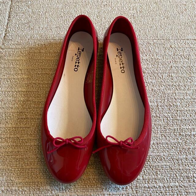 レペット　repetto　40サイズ　バレエシューズ　赤