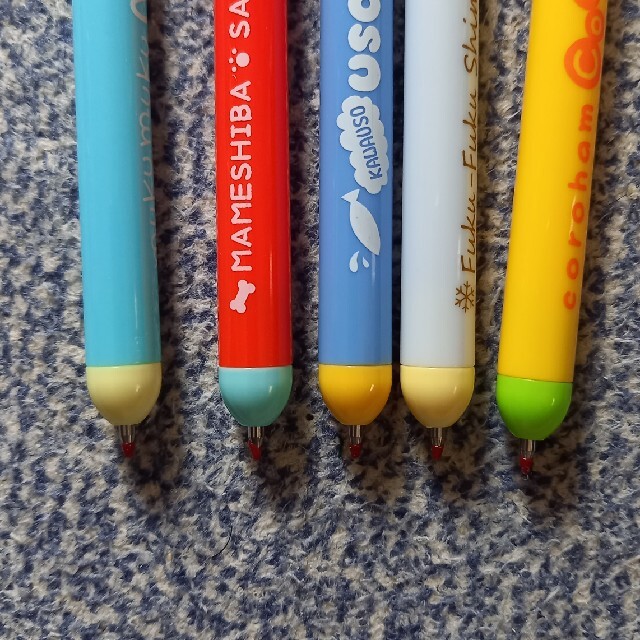 【非売品】ボールペン　5種類 インテリア/住まい/日用品の文房具(ペン/マーカー)の商品写真
