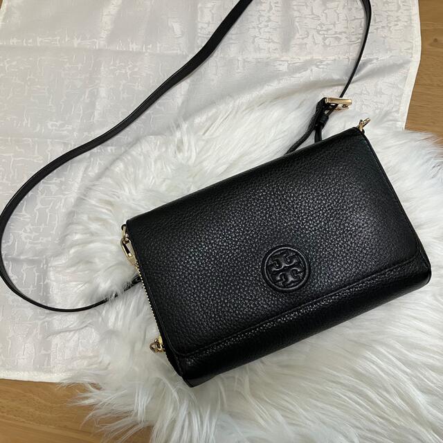 Tory Burch(トリーバーチ)の【極美品】トリーバーチ　ショルダーバッグ　BLACK 2way レディースのバッグ(ショルダーバッグ)の商品写真