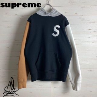 シュプリーム(Supreme)の《即完売品》supremeシュプリーム　パーカー☆トリコカラー　Sロゴ　刺繍ロゴ(パーカー)