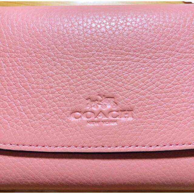 COACH(コーチ)の【新品未使用】COACH 長財布 チェックブック付きF56488ピンクレディース レディースのファッション小物(財布)の商品写真