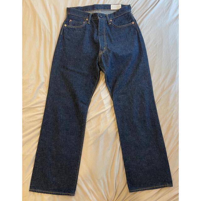 1LDK SELECT(ワンエルディーケーセレクト)のcantate Denim Flare Trousers メンズのパンツ(デニム/ジーンズ)の商品写真