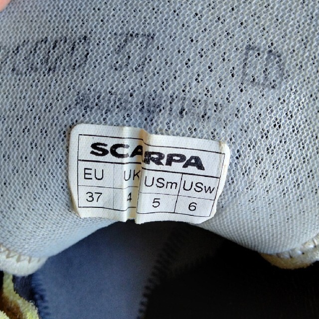 SCARPA(スカルパ)の◆専用◆　Scarpa force 37 スポーツ/アウトドアのスポーツ/アウトドア その他(その他)の商品写真