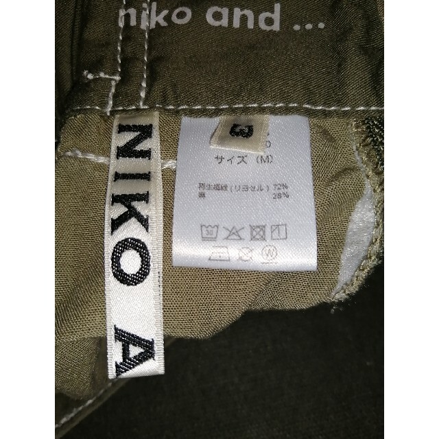 Mサイズ　niko and…×Dickiesコラボ　ハーフパンツ　サンド