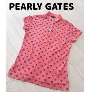 PEARLY GATES - パーリーゲイツ 総柄トップス