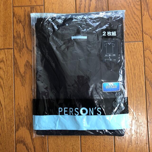 PERSON'S(パーソンズ)のPERSON'S パーソンズ VネックTシャツ メンズのトップス(Tシャツ/カットソー(半袖/袖なし))の商品写真