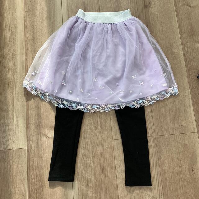 anyFAM(エニィファム)の【最終お値下げ】スカッツ 120  2点セット キッズ/ベビー/マタニティのキッズ服女の子用(90cm~)(パンツ/スパッツ)の商品写真