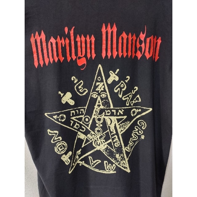 garra Morgue mil 新規購入 【値下げ不可】古着 Marilyn Manson Tシャツ/カットソー(半袖/袖なし) - jet-arco.com