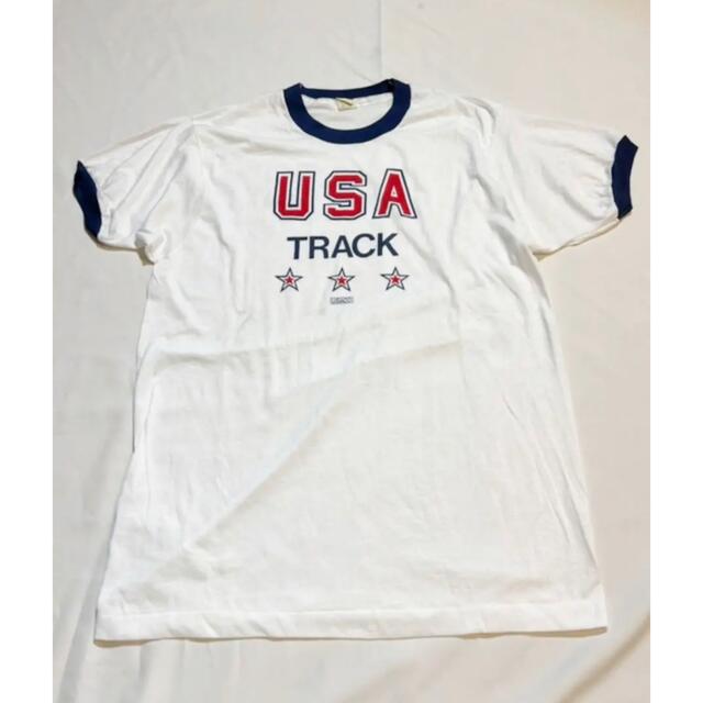 【希少】80's USA リンガーTシャツ　XL