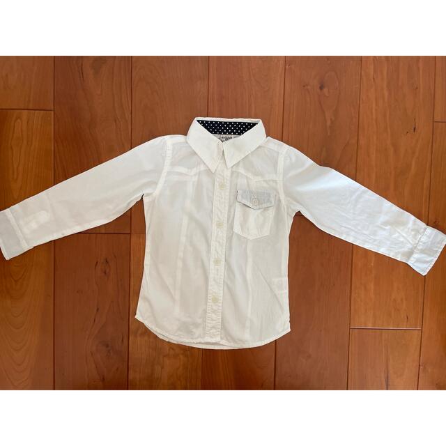 フォーマルセット】白ワイシャツ•黒半ズボン（サイズ110）の通販 by moo's shop｜ラクマ