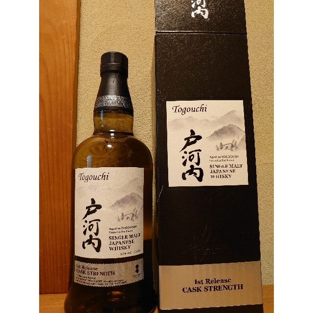 シングルモルトウイスキー戸河内１st Release CASK STRENGTH