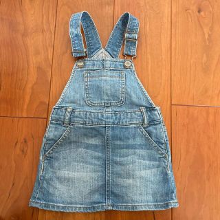 ギャップキッズ(GAP Kids)のGAP  デニムスカート　サロペット　サイズ95(ワンピース)