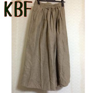 ケービーエフ(KBF)のKBF＊スエードマキシスカート(ロングスカート)