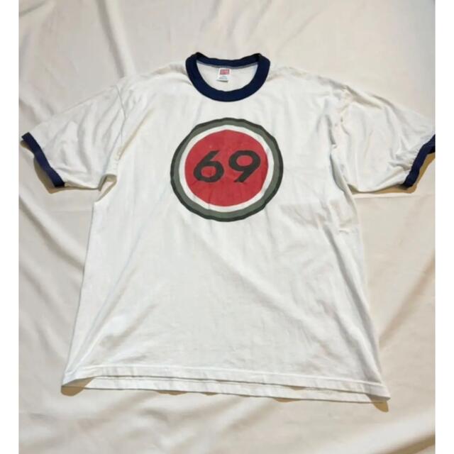 00s【希少】80's  69リンガーTシャツ　XL  ROCK ロック