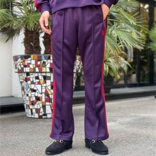 ニードルス(Needles)のneedles 22aw Boot-Cut TrackPant XS パープル(スラックス)