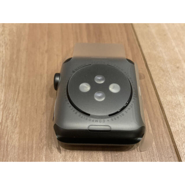 Apple Watch(アップルウォッチ)のApple Watch シリーズ3 GPSモデル 38mm グレイ メンズの時計(腕時計(デジタル))の商品写真