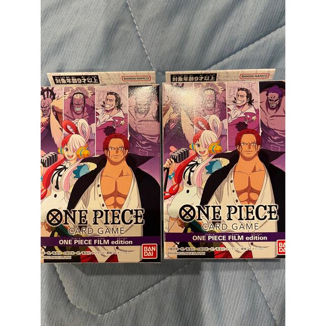 ONE PIECE(ワンピース)のワンピースカード Film edition スタートデッキ　2個セット エンタメ/ホビーのトレーディングカード(Box/デッキ/パック)の商品写真