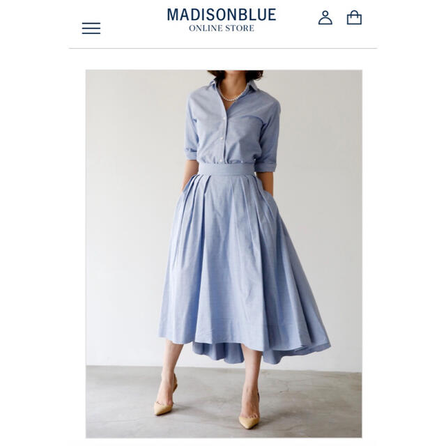 MADISONBLUE - MADISONBLUE CHELSEA SHIRT チェルシーシャツ 00の通販