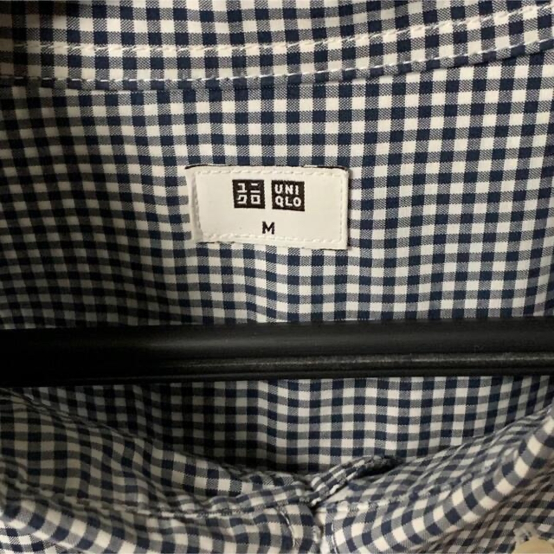 UNIQLO(ユニクロ)のユニクロ 長袖チェックシャツMサイズ UNIQLO メンズのトップス(シャツ)の商品写真