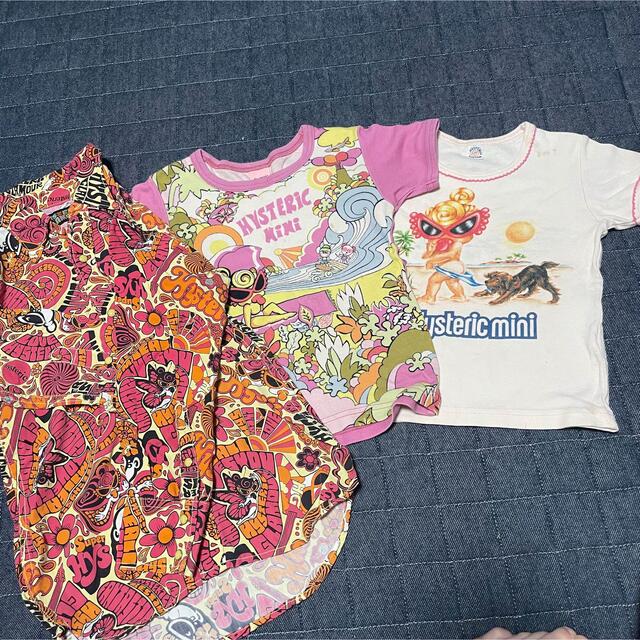 HYSTERIC MINI(ヒステリックミニ)のヒステリックミニ　Tシャツ　まとめ キッズ/ベビー/マタニティのキッズ服女の子用(90cm~)(Tシャツ/カットソー)の商品写真