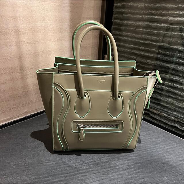 celine ラゲージ　マイクロショッパー　ボルドー♡