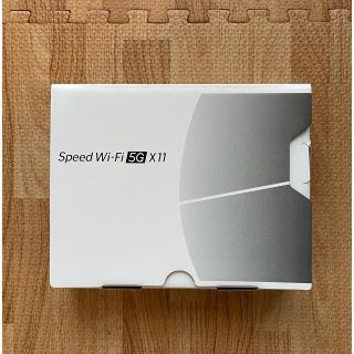 エヌイーシー(NEC)の【未使用】Speed Wi-Fi 5G X11 チタニウムグレー(PC周辺機器)