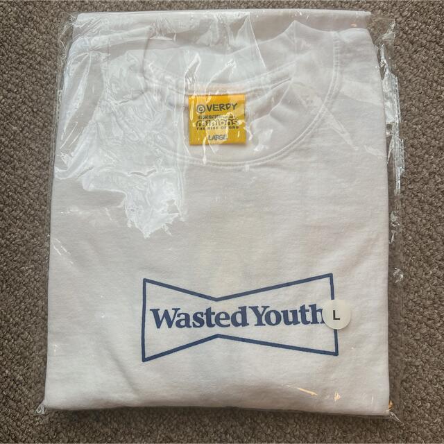 GDC(ジーディーシー)のWASTED YOUTH x MINIONS WHITE T-SHIRT - L メンズのトップス(Tシャツ/カットソー(半袖/袖なし))の商品写真