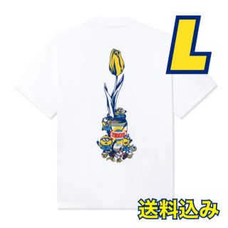 ジーディーシー(GDC)のWASTED YOUTH x MINIONS WHITE T-SHIRT - L(Tシャツ/カットソー(半袖/袖なし))