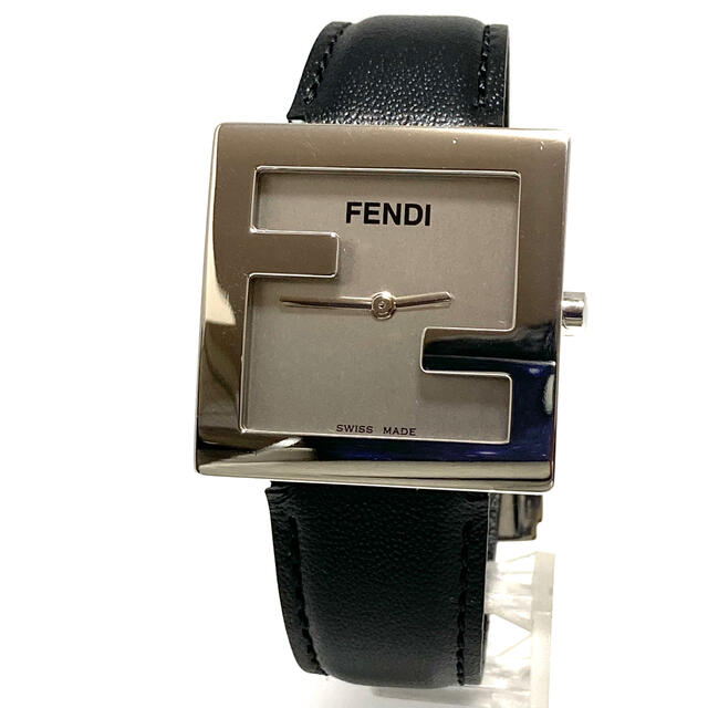 数量は多い 極美品 FENDI フェンディ 電池新品 レディース腕時計