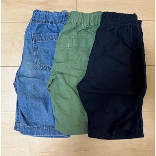 ユニクロ(UNIQLO)のハーフパンツ　120cm   3点セット(パンツ/スパッツ)