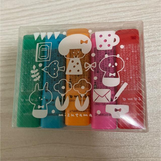 ロフト限定販売 mizutama フリクションスタンプ 5個セット 未使用