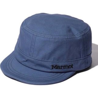 マーモット(MARMOT)のMarmot マーモット キャンパーワークキャップ ブルー フリーサイズ 新品(キャップ)