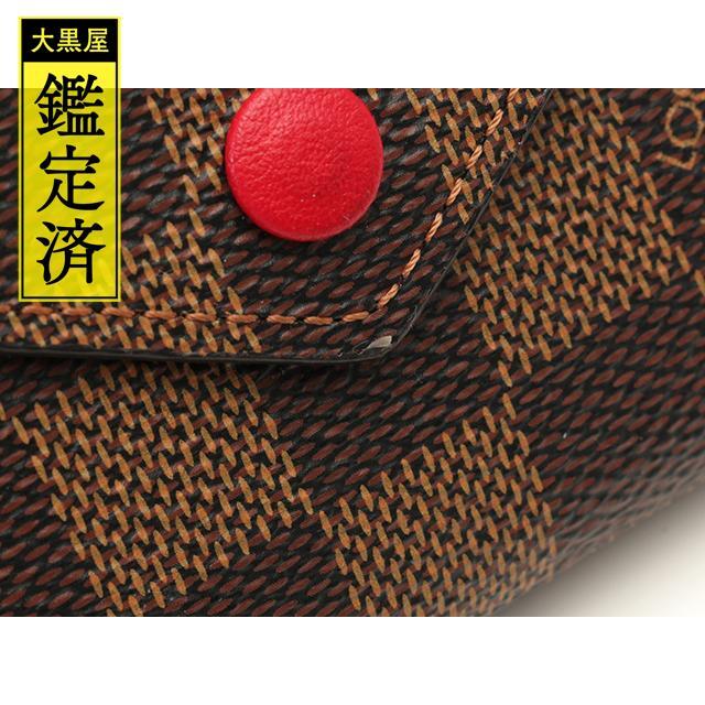 LOUIS VUITTON(ルイヴィトン)のLOUIS VUITTON　ポルトフォイユ・ヴィクトリーヌ　ダミエ　【205】 レディースのファッション小物(財布)の商品写真