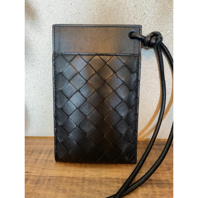 Bottega Veneta(ボッテガヴェネタ)のボッテガヴェネタ スマートフォンホルダー　ウォレット 中古 メンズのファッション小物(コインケース/小銭入れ)の商品写真