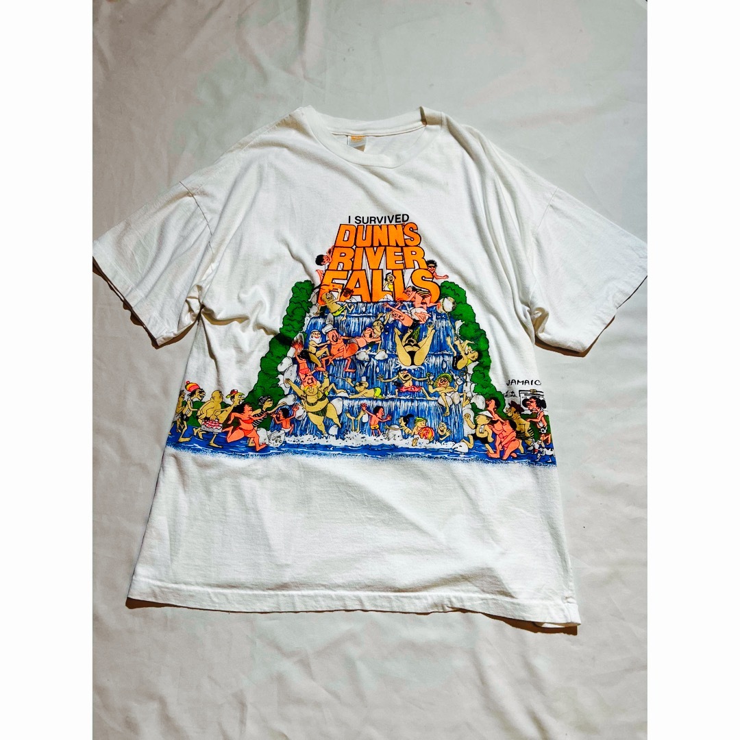 【希少】80's アートTシャツ　両面プリント　2XL