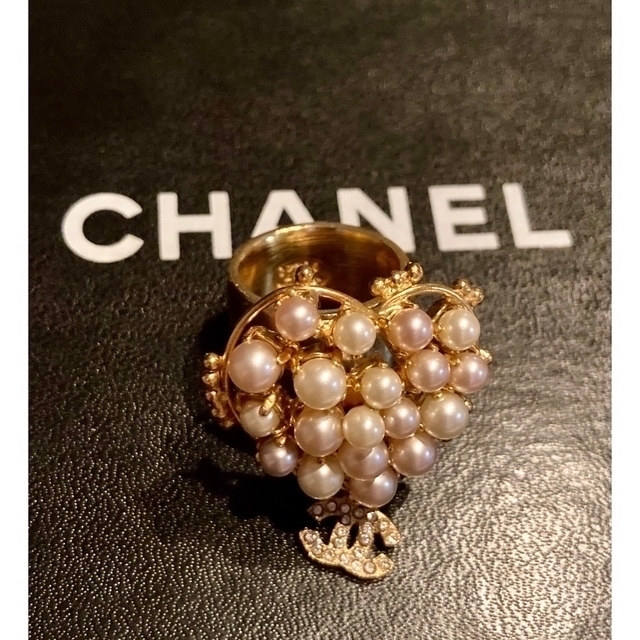 CHANELシャネルパールリング