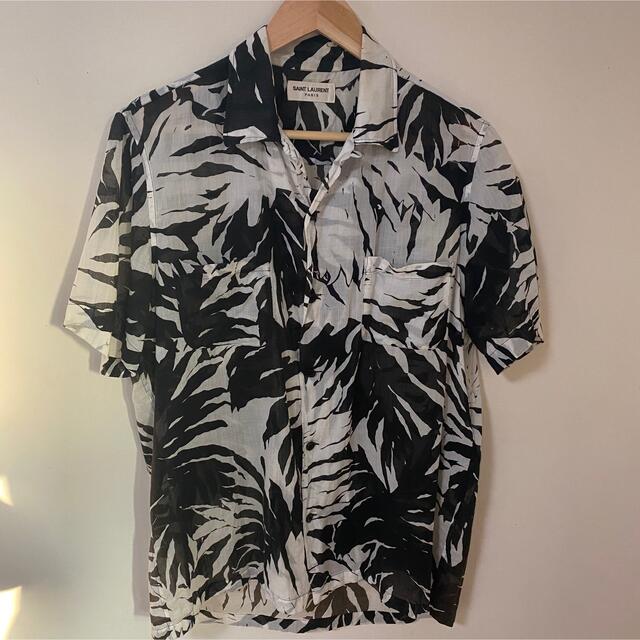 SAINT LAURENT PARIS 16SS アロハ総柄シャツ 【送料無料/新品】 64.0 ... SAINT LAURENT PARIS 16SSアロハシャツ