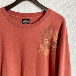 ハーレーダビッドソン(Harley Davidson)のUSA製 90s ハーレーダビッドソン ロンT オーバーサイズ　ヴィンテージ(Tシャツ/カットソー(七分/長袖))