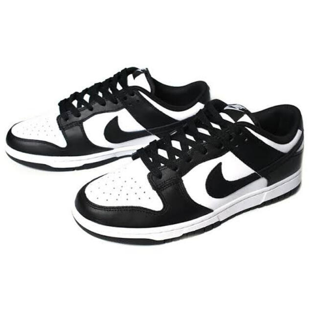 27.0 Nike Dunk Low Retro White/Black パンダ