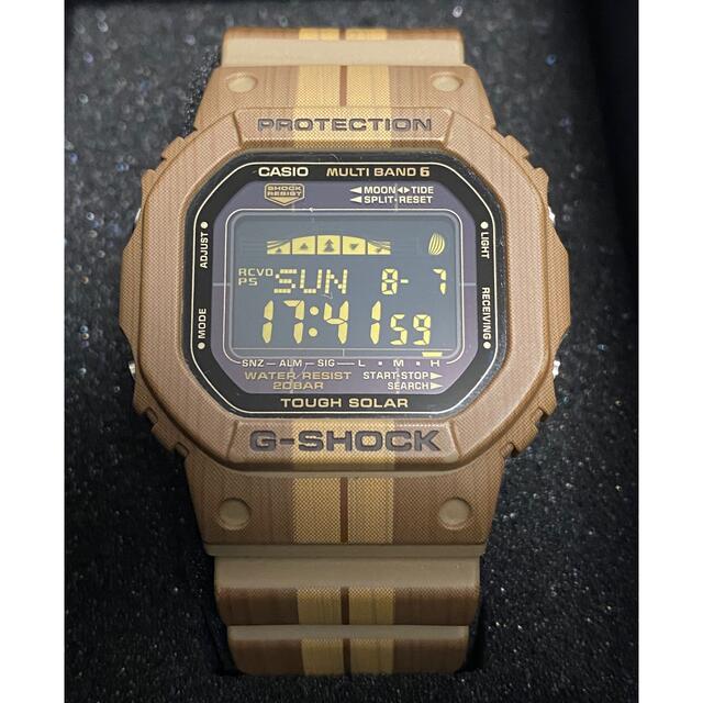 低価 G-SHOCK - G-SHOCK/GWX-5600/スピード/電波/ソーラー/木目調