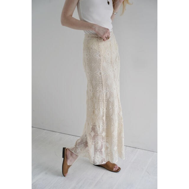 CLANE(クラネ)のCLANE クラネ CLASSIC LACE MERMAID SKIRT レディースのスカート(ロングスカート)の商品写真