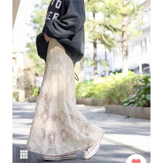 CLANE(クラネ)のCLANE クラネ CLASSIC LACE MERMAID SKIRT レディースのスカート(ロングスカート)の商品写真