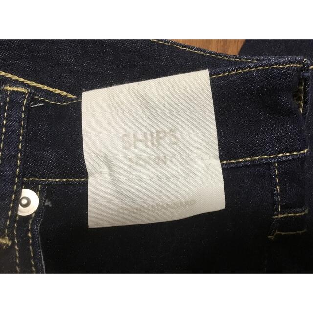 SHIPS for women(シップスフォーウィメン)のmako様専用　美品　シップス  スキニーデニム　ネイビー  Sサイズ レディースのパンツ(デニム/ジーンズ)の商品写真