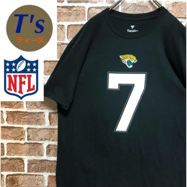 訳あり NFL ジャクソンビル・ジャガーズプロラインロゴナンバー Tシャツ 新品 | フリマアプリ ラクマ