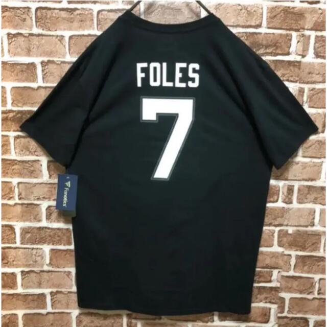 fanatic(ファナティック)の訳あり NFL ジャクソンビル・ジャガーズプロラインロゴナンバー Tシャツ 新品 メンズのトップス(Tシャツ/カットソー(半袖/袖なし))の商品写真