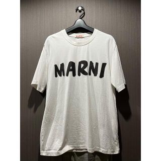 マルニ(Marni)のMARNI マルニ　ロゴTシャツ　L(Tシャツ/カットソー(半袖/袖なし))