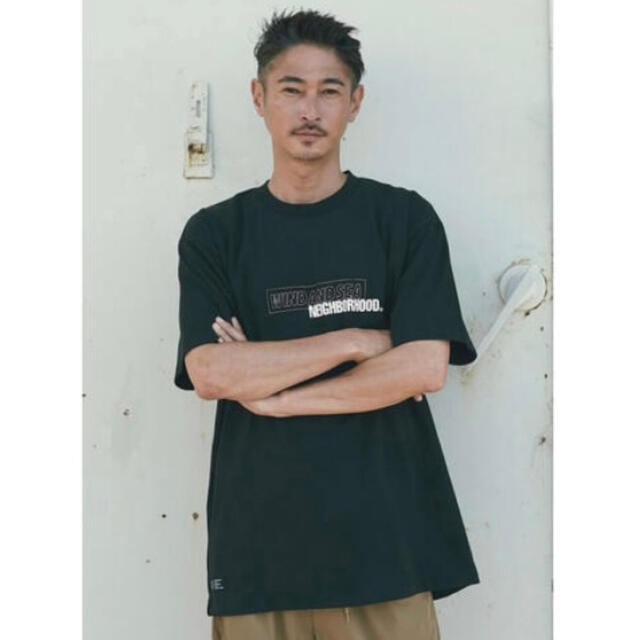 WIND AND SEA(ウィンダンシー)のwind and sea x NEIGHBORHOOD tee L size メンズのトップス(Tシャツ/カットソー(半袖/袖なし))の商品写真