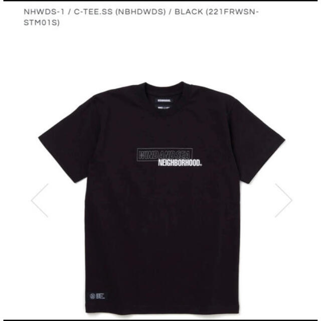 WIND AND SEA(ウィンダンシー)のwind and sea x NEIGHBORHOOD tee L size メンズのトップス(Tシャツ/カットソー(半袖/袖なし))の商品写真