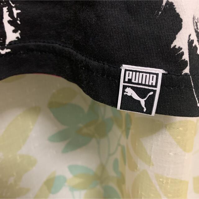 PUMA(プーマ)のさおり様専用　PUMA  ペイントプリントTシャツ レディースのトップス(Tシャツ(半袖/袖なし))の商品写真