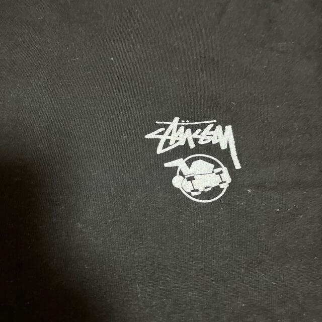 STUSSY(ステューシー)の[レアデッドストック] STUSSY スケートマン Tシャツ ブラック メンズのトップス(Tシャツ/カットソー(半袖/袖なし))の商品写真